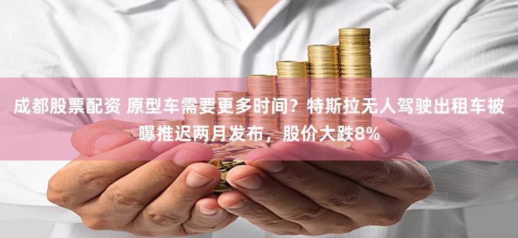 成都股票配资 原型车需要更多时间？特斯拉无人驾驶出租车被曝推迟两月发布，股价大跌8%