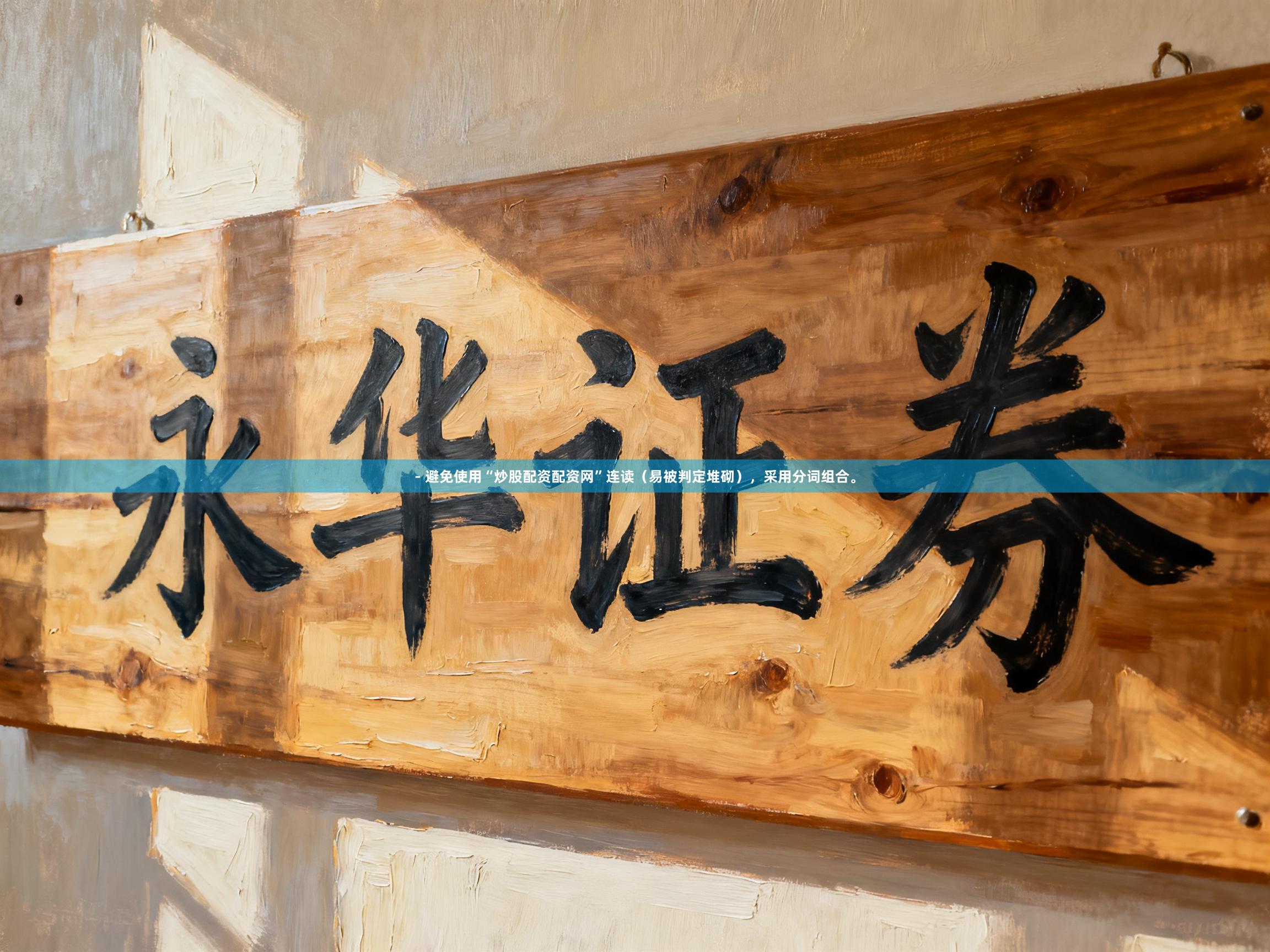 - 避免使用“炒股配资配资网”连读(易被判定堆砌),采用分词组合。