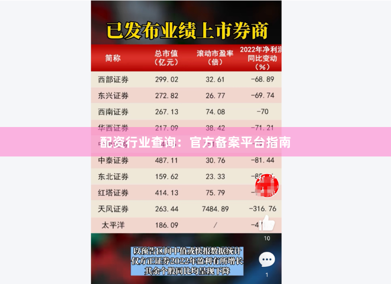 配资行业查询：官方备案平台指南